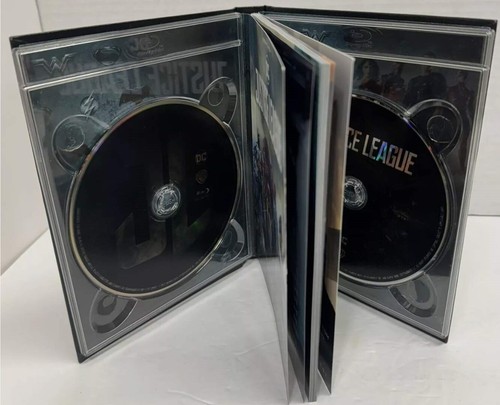 Justice League - Blu-ray DVD Target Exclusive DigiBook Lenticular (2017) - Picture 3 of 5