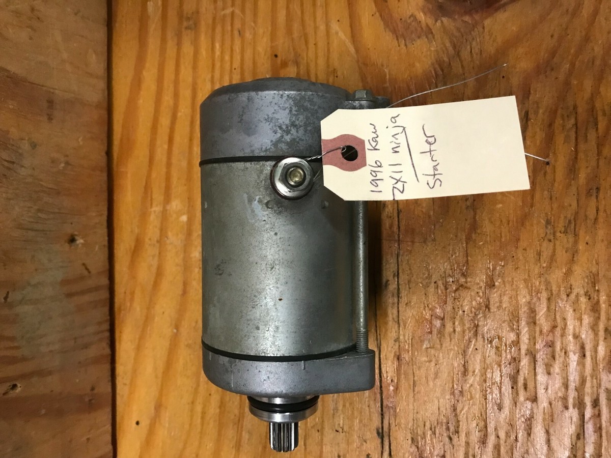 1996 KAWASAKI NINJA ZX11 OEM ENGINE STARTING STARTER MOTOR | eBay