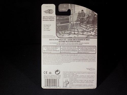 2003 Hot Wheels First Editions Chaparral 2D #021 ** VINTAGE ** LW WHEELS ** NIP - Bild 4 von 4