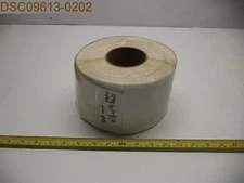 QTY = 1,000 STICKERS: 4 3/8" x 1 3/4" Rectangle White Blank Sticker Labels