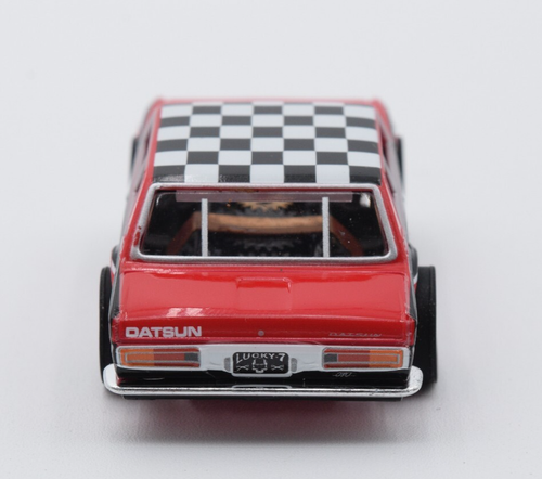 Auto World Xtraction Red/Black/White 1973 Datsun 510 #7 HO Slot Car 1 of 1008 - Picture 5 of 7