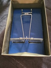 Vintage BINOCULAR LOUPE MAGNIFYING EYEGLASSES May Manufacturing Specialty w/Box