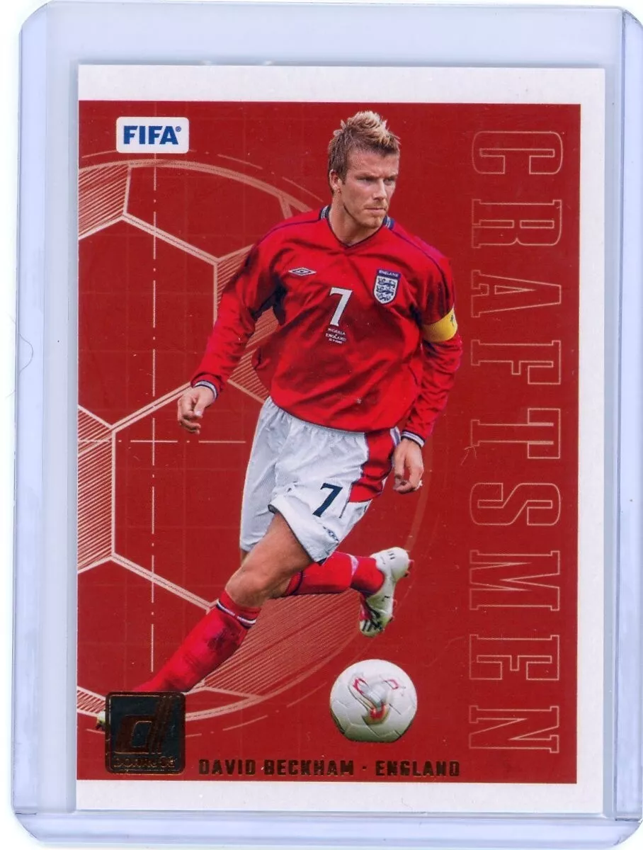 David Beckham trading card