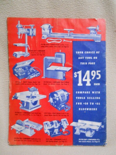 Vintage 1940 Craftsman Power Tool Catalog - Picture 2 of 12