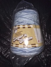 Sugar'n Cream Cotton Cone Yarn 14 oz Faded Denim 1 Cone