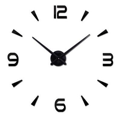 Moderne Wanduhr Groß A175 Große 3D Wand Uhr Designer Wandtattoo Quartz XL XXL