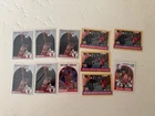 Michael Jordan Card Lot 11 Vintage 1989 1990 NBA Hoops Bulls Inserts Retro