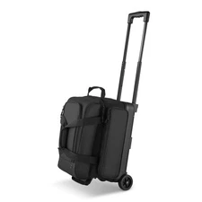 Uimoso 2 Ball Bowling Bag with Wheels Roller Bowling Bag with Shoe Compartment