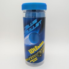Balones de raqueta Wilson Blue Bullet - 3 bolas torneo juego nuevo en contenedor