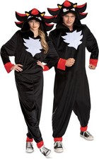 Disfraz de Sombra Unisex Sonic Hedgehog 3 Película Elegante Halloween Adulto
