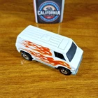 Vintage Hot Wheels Super Van White Flames BW Blackwall Hong Kong HK 1980 70's