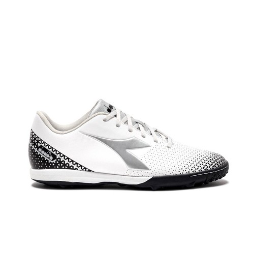Chaussures De Foot Homme Diadora – Pointure 7.5 US (40-41 EU) – Modèle Vintage Blanc Fabriqué En Italie