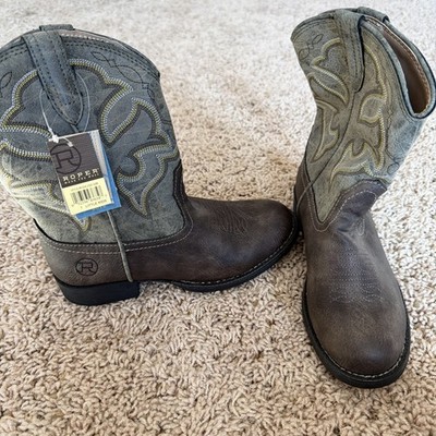 Roper Little Kids Boots Size 1, Brand New With Tags