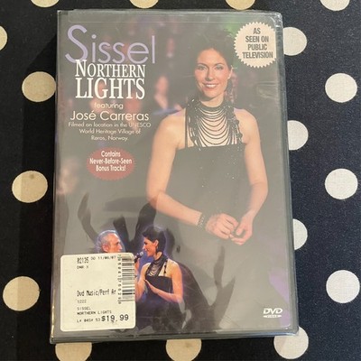 SISSEL - Northern Lights, feat. José Carreras (2007, DVD) **NEW**
