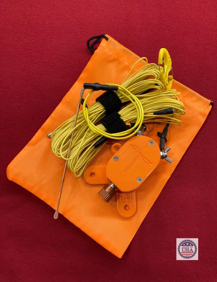 50W Random Wire Portable Low Power End Fed Antenna for 80-6M Ham Radio - N9SAB - Image 4 of 4