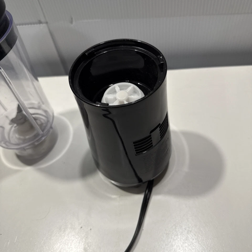 Mini licuadora Hamilton Beach batidora proteína viaje bebida congelada negra Foto 3 de 4