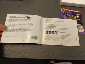 Jeopardy! (Nintendo NES) CIB W/Box Protector