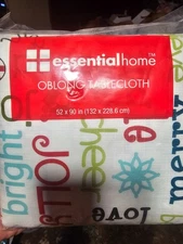 🎄 Get Ready for the Holidays! BRAND NEW Oblong Tablecloth! 🎄