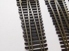 HO PECO LOT OF (3) LEFT HAND TRACK SWTICH TURNOUTS FOR MODEL RAILROAD (LOT-A) — photo 10