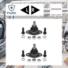 2x ORIGINAL® Moog Trag-/Führungsgelenk Vorne, Links, Rechts für Opel Manta B