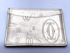 CARTIER PORTA HAPPY CARD PELLE ORO METALLIZZATO