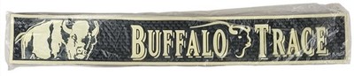 NEW BUFFALO TRACE Bourbon Distillery Man Cave Collectible Bar Rail Spill Mat