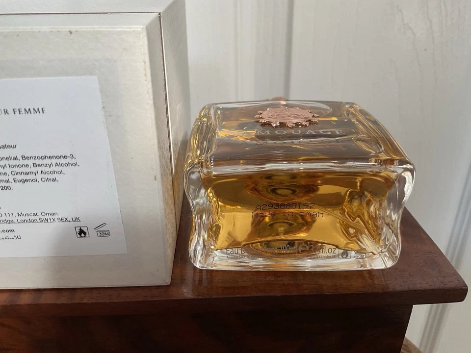 Amouage Dia Mujer EDP 100 ml 3,4 OZ Fórmula Original Auténtica Nueva Caja Foto 3 de 4