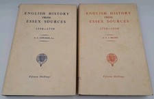 2 x English History from Essex Sources ( 1550 - 1750 and 1750-1900 )