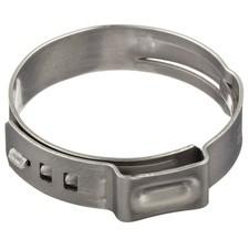 Oetiker Stepless Size 11/4" 31.6 mm Ear Clamps, 25Pack Single Ear Hose Clamps...