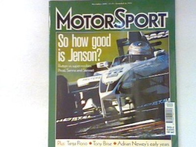So how good is Jenson - Button vs super-rookies Prost, Senna and Stewart. - 12. 