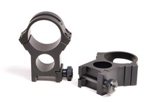 30mm Extra HIGH Height See-Thru Rifle Scope Rings for weaver picatinny rail