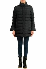 Peuterey Womens Black Down Parka Jacket Coat ...