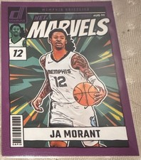 2024-25 Panini Donruss - Net Marvels Ja Morant #6 Press Proof Purple
