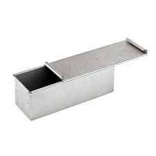 World Cuisine 4175030 4 in x 11 7/8 in 4 in Aluminized Bread Pan