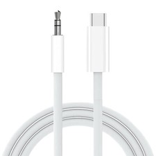 3.5mm Audio Cable with USB-C Connector - White