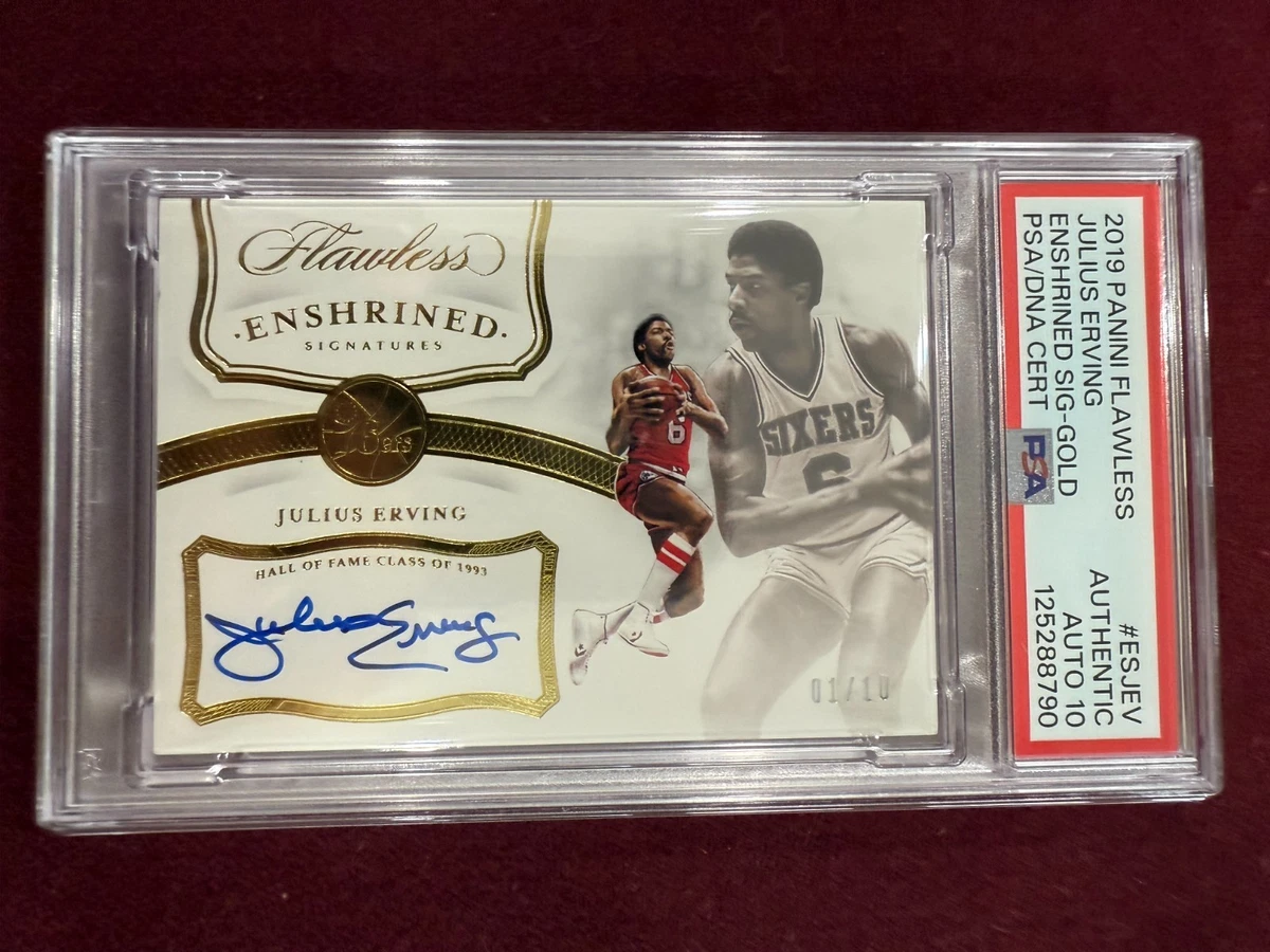 NBA Julius Erving 直筆サインカード NBA Julius Erving 直筆サインカード Julius Erving 2024-25 Prizm
