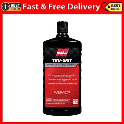 Tru Grit - Heavy Duty Buffing and Polishing Compound for Cars/Automotive Paint C