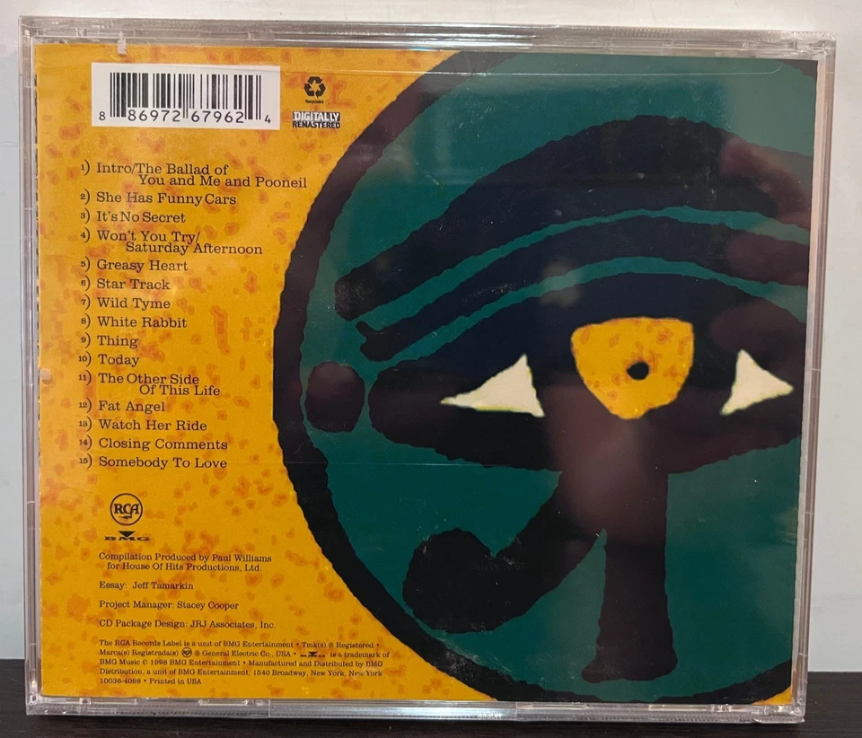 JEFFERSON AIRPLANE - Live At Fillmore East (1998) - Compact Disc CD - SEALED NEW Foto 2 de 2