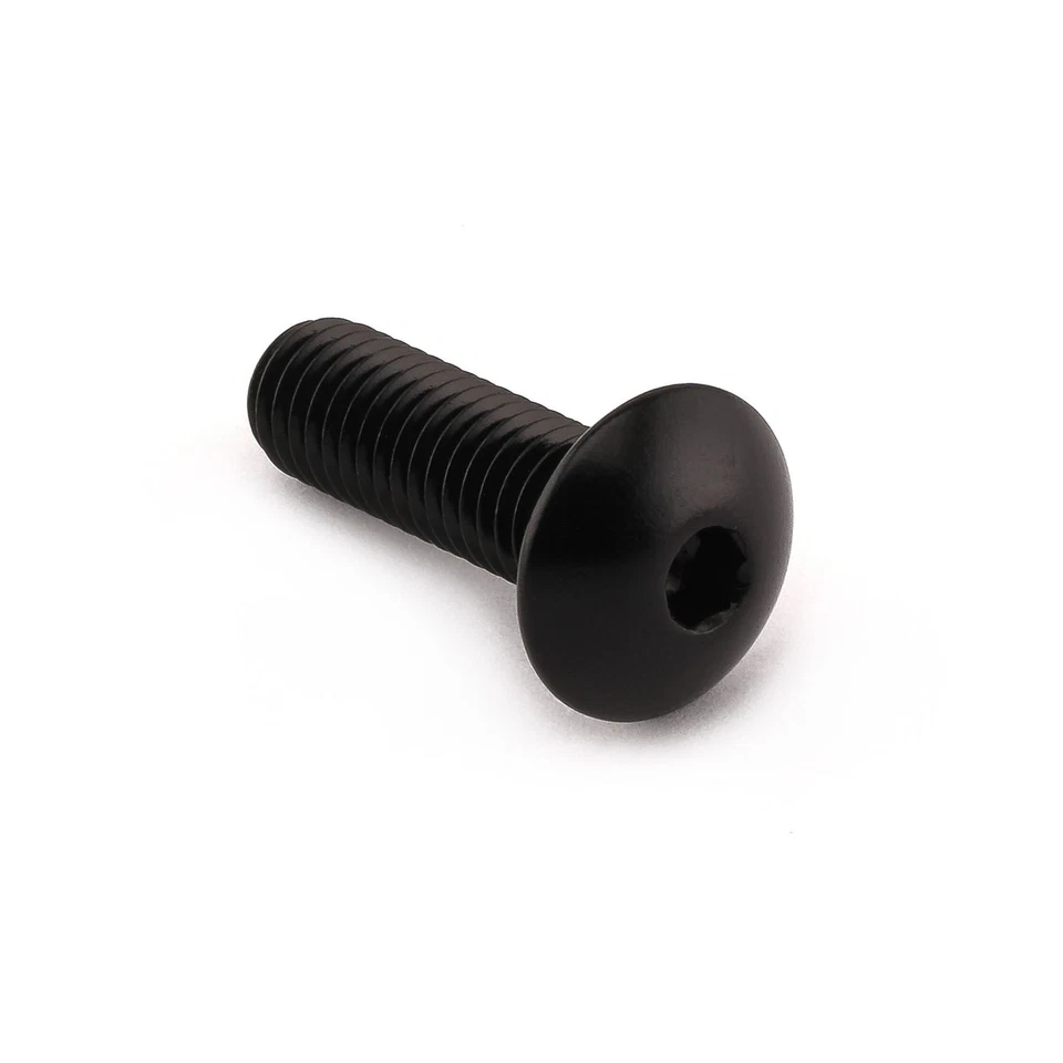 Aluminium Dome Head Bolt M8 x 1.25mm x 25mm Black | Pro-Bolt