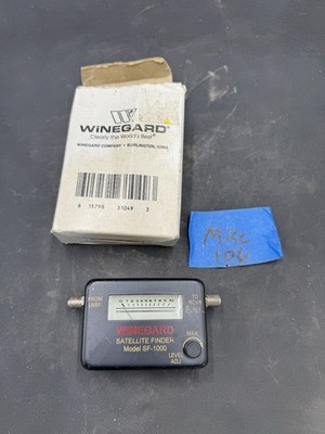 Winegard Satellite Finder Meter Model SF1000 Antenna Alignment