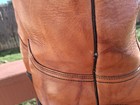 MENS  VINTAGE WOLVERINE MARBLED LEATHER RIDING COWBOY BOOTS  SZ 11 2E — photo 9