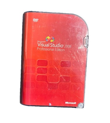 Microsoft Visual Studio Professional 2008 SQL Server Dev 2005 RETAIL Box