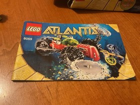 LEGO Atlantis: Seabed Scavenger (8059) 100% Complete W/ Box & Instructions