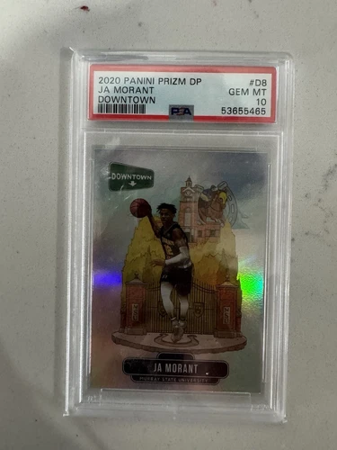 2020-21 Panini Prizm Draft Picks - Downtown Ja Morant #D-8