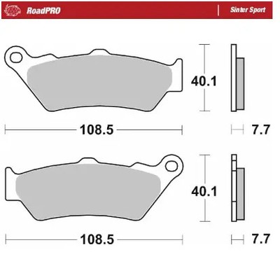 403305 ROADPRO SINTER SPORT ZERO DSR ZF13.0 MAX ADVENTURE POWER TANK 2017