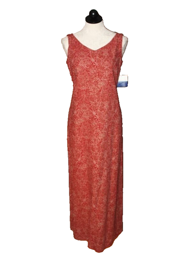 WOMEN'S LIZ CLAIBORNE SLEEVELESS DRESS-SIZE: 6 RED