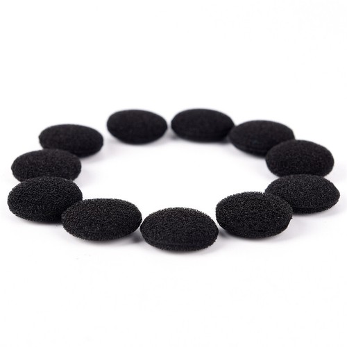 30PCS Black Soft Foam Sponge Ear Pad Earbud Cap For Headphone Earphone Cover-NA - Picture 3 of 6