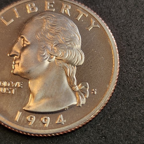1994 S Proof Washington Quarter WE9 - Picture 2 of 4