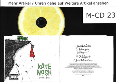 Maxi CD Kate Nash - foundations. 4 Titel 1 Video. CD grade noch Akzeptabel. 2007
