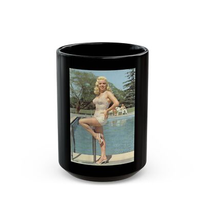 Diana Dors #154 (Vintage Female Icon) Black Coffee Mug